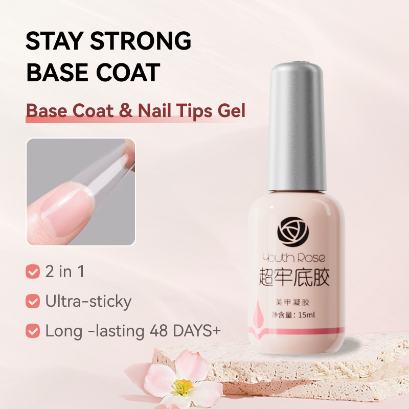 Youth Rose - Base coat - Top Coat UV gel